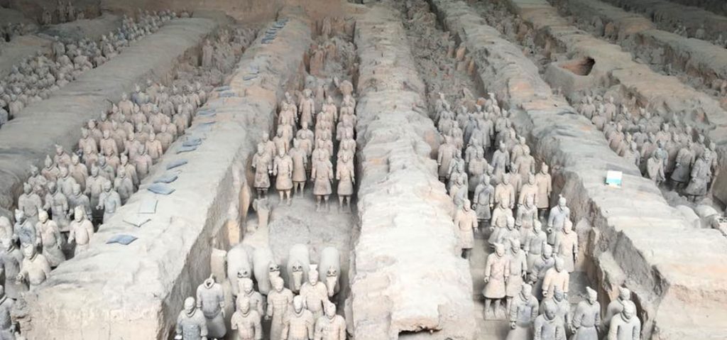 Terracotta Army in Xi'an, China
